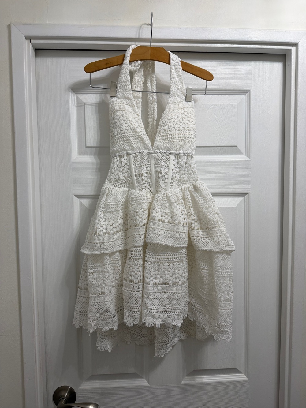 White dress